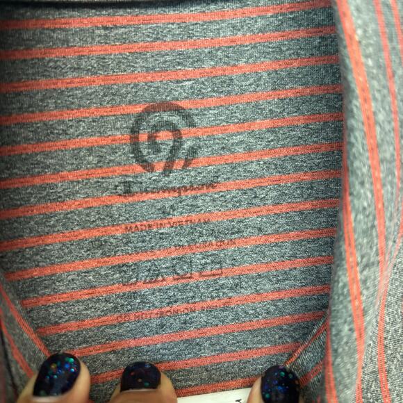 C9 Champion Performance Polo Stripes Golf Preppy Stretchy Comfy Men's Medium - Picture 6 of 8